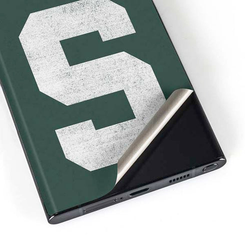 Michigan State University Spartans Away Grey S Galaxy Skins
